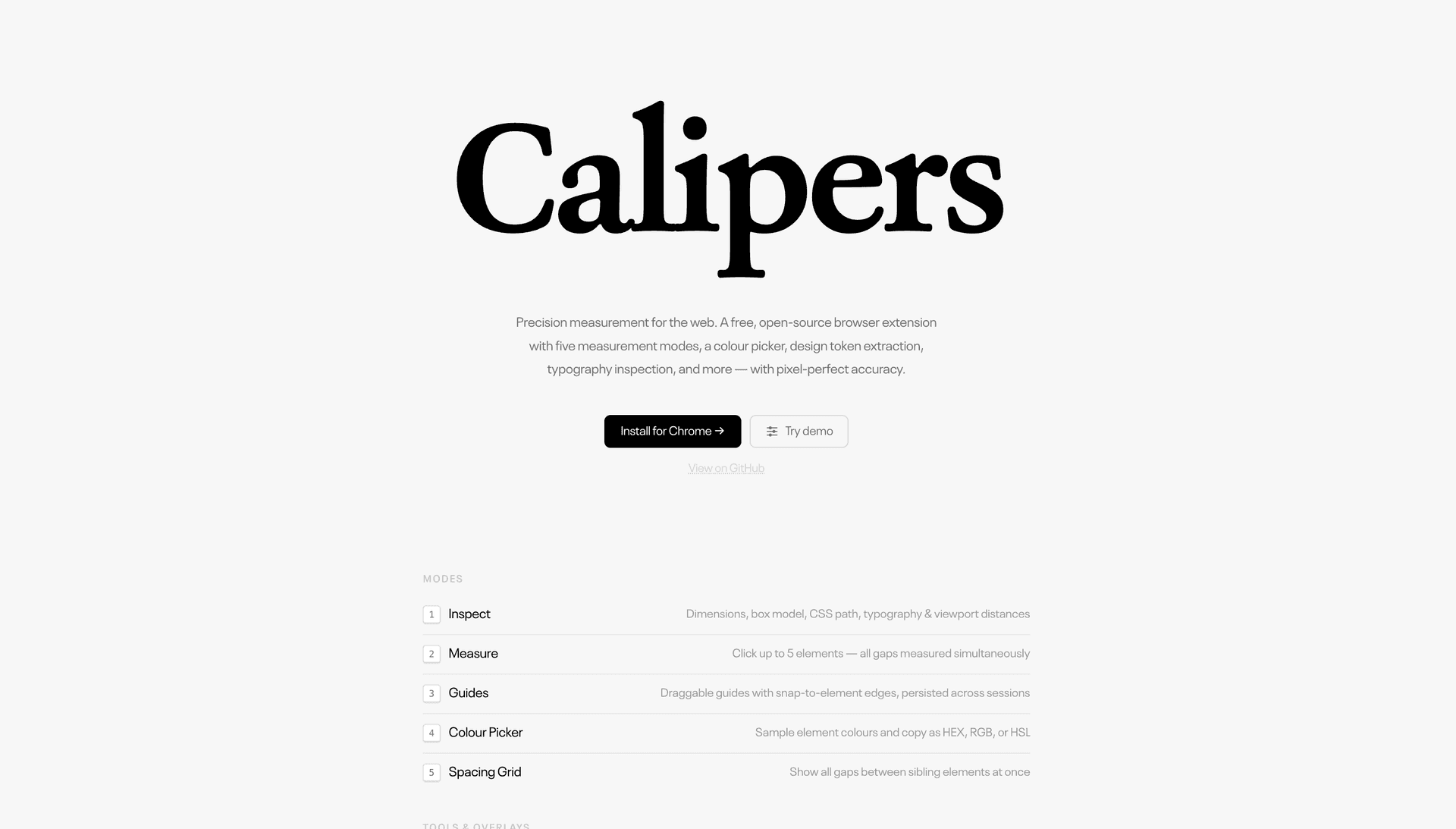 Calipers